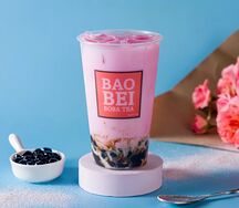 Sakura milk tea L
