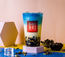 Blue Thai Milk Tea L