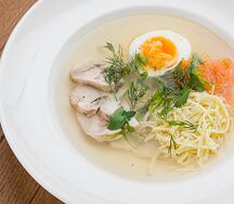 Лапша с курицей