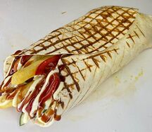 Гирос с кебабом