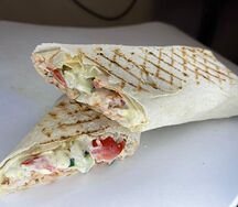 Шаурма с сосиской