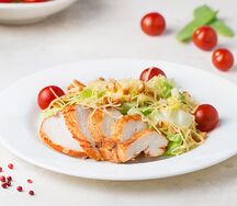 Салат Цезарь с курицей
