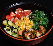 Поке с курицей