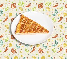 Пицца с колбасой