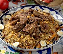 Плов по-чайхански с говядиной