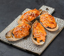 Мидии в створке