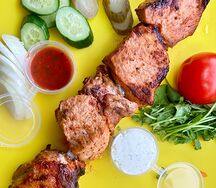 Шашлык из cвинoй шеи