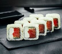 Кунсей с лососем