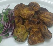 Картофель на углях