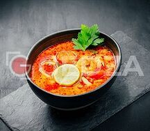 Том Ям с рисом
