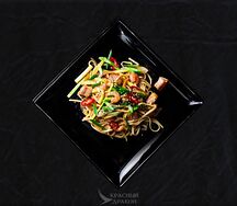 Пшеничная лапша с морепродуктами