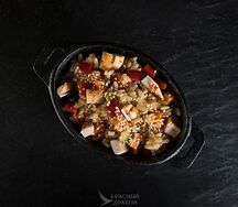 Рис с овощами и курицей