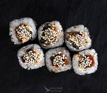 Мини ролл с угрем