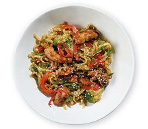 Вок с цыпленком