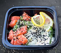 Салат Чука с лососем