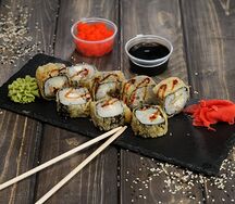 Темпура с лососем