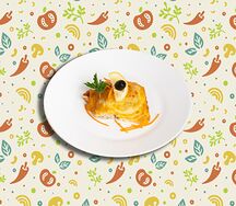 Куриная отбивная с морковью