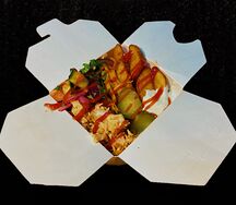 Сытный куш с курицей