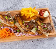 Баранья корейка на гриле (халяль)