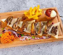 Бараньи семечки на гриле (халяль)