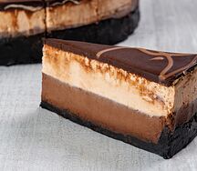 Чизкейк Три шоколада