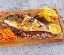 Дорада на гриле