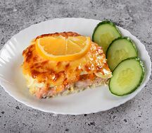 Горбуша под сыром