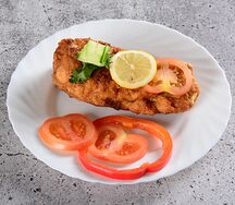 Минтай жареный