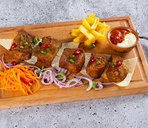 Шашлык из говяжьего языка халяль