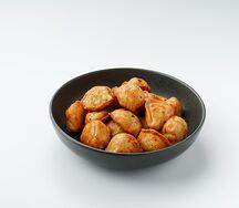 Пельмени куриные жареные