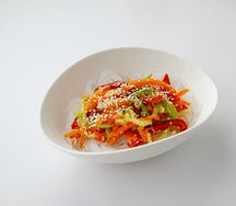 Фунчоза с овощами