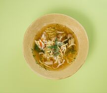 Куриный суп-лапша