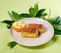 Пирог с персиками