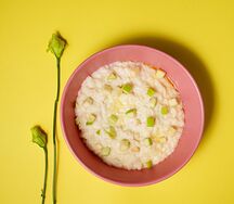 Каша рисовая с яблоком