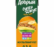 Сок Добрый Aktive kids мультифрукт