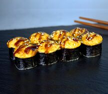 Запеченный Ролл с курицей