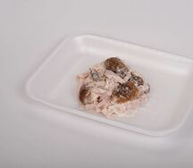 Курица, ветчина, грибы