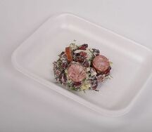 Фасоль и швейцарские колбаски