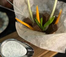 Гренки чесночные