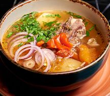 Хашлама с говядиной