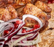 Шашлык ассорти из курицы 