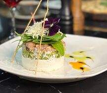 Тартар с семгой