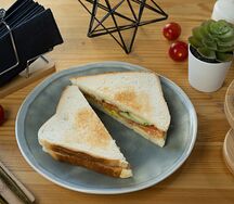 Сэндвич с лососем