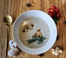 Грибной суп-пюре