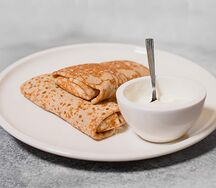 Блины с капустой