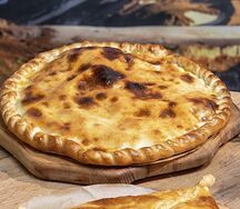 Пирог с фермерским цыпленком