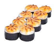 Ролл Дабл фиш с угрем запеченный