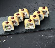 Чеддер ролл с овощами