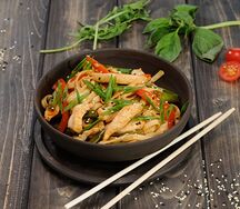 Лапша Wok с курицей