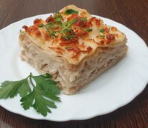 Лазанья с курицей
